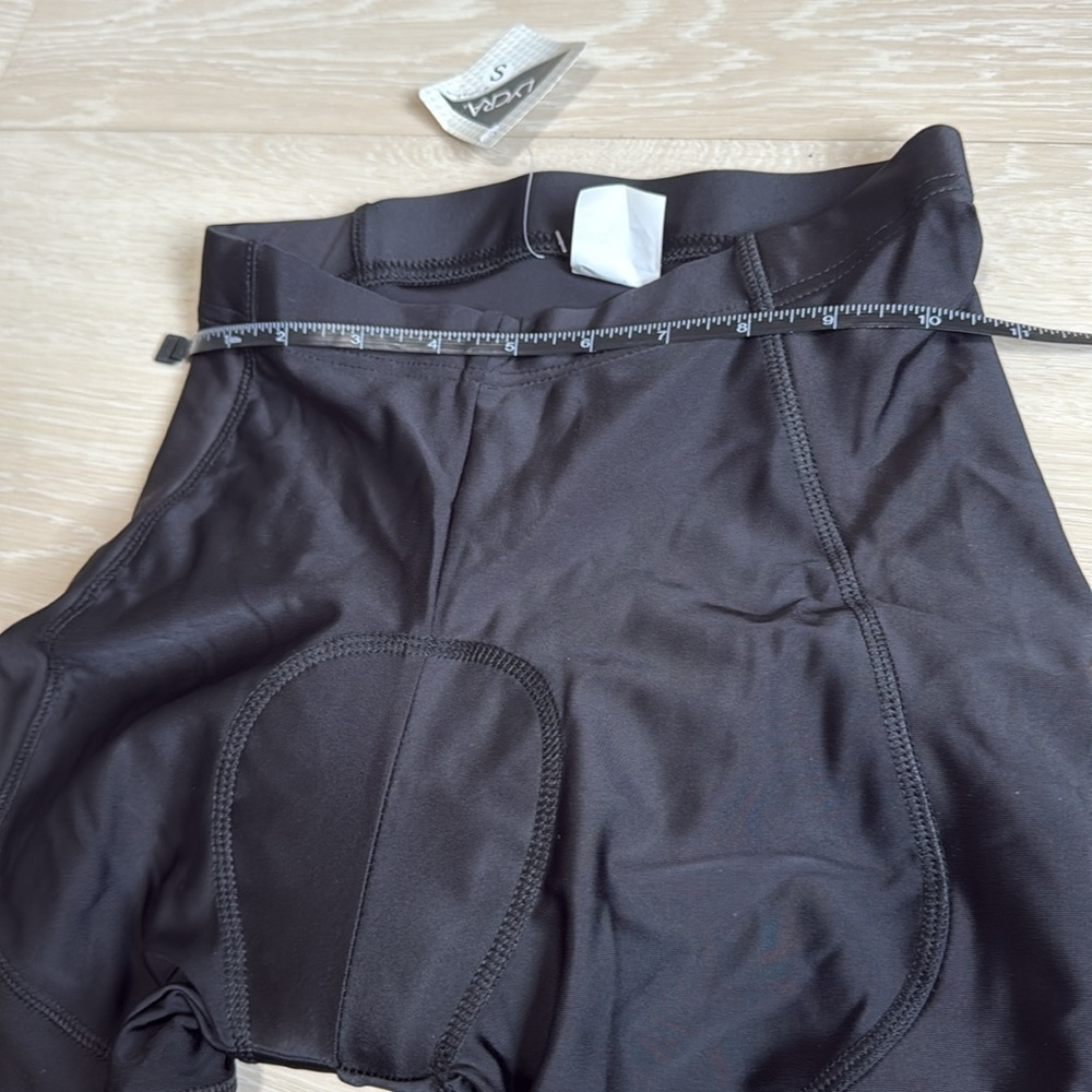 Premium Black Women’s Athletic Cycling Shorts - Picture 5 of 7